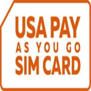 Prepaid Card for USA by USA Pay As You Go SIM