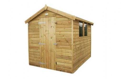 PRESSURE TREATED APEX SHED