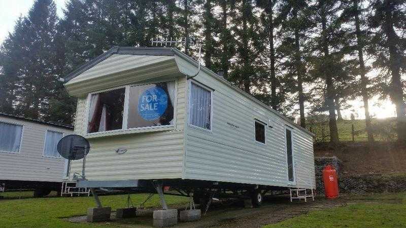 PRICE REDUCTION SAVE  Static caravan for sale Co Durham Stanhope free site fees