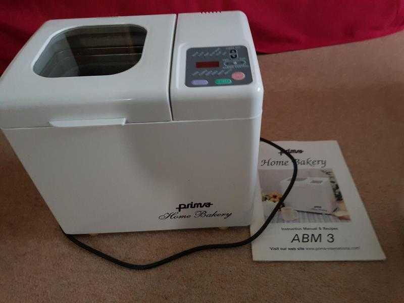 Prima ABM 3 bread maker