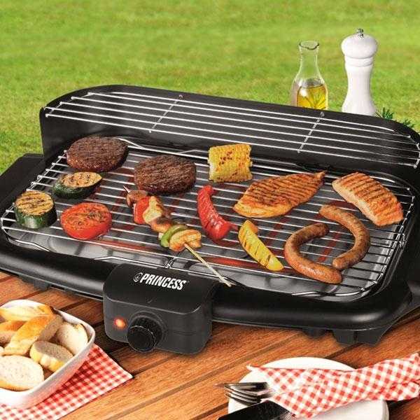 Princess 112247 Electric Barbecue with Legs at BestBuys4You