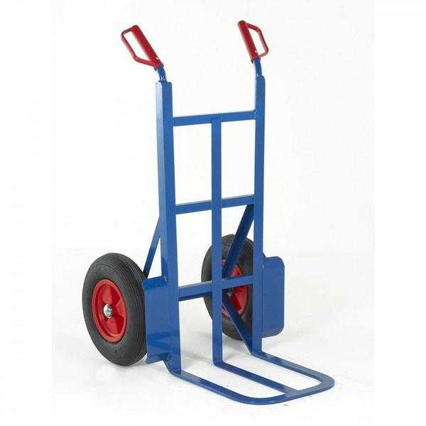 Priory Quay 230mm Toe Rough Terrain Sack Truck Solid Tyres