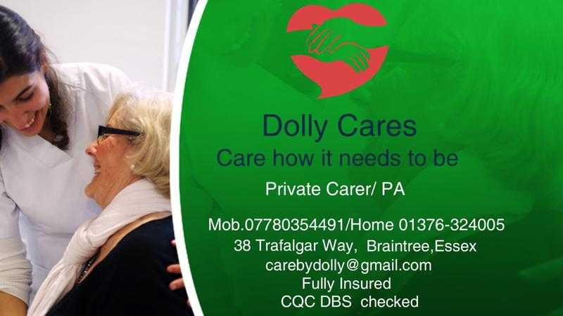 Private carer PA offered