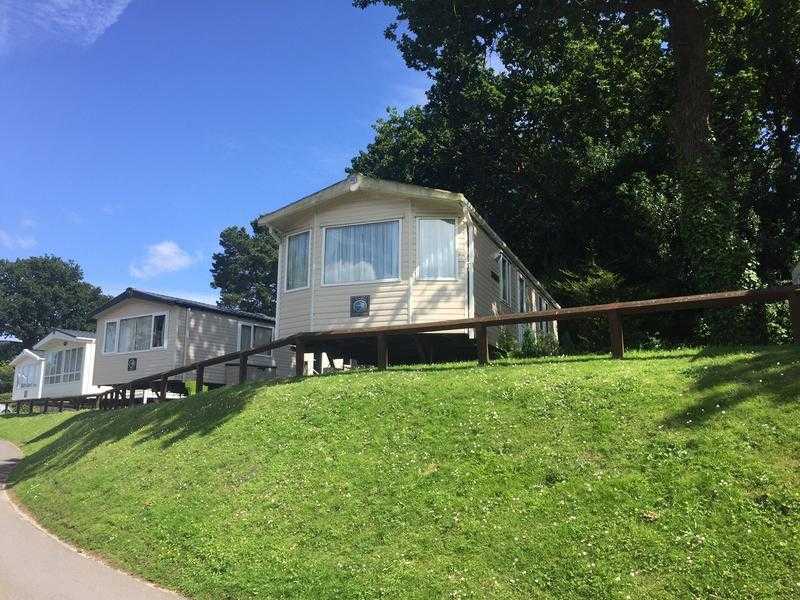 Private sale static caravan at Rockley Park, Poole. 2 bedrooms. Double glazing, central heating