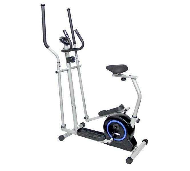 Pro Fitness 2 in 1 Exercise Bike and Cross Trainer from argos 5488768