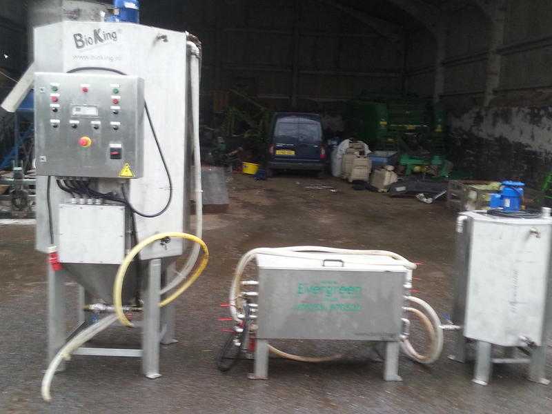 Professional 3 phase bio diesel manufacturing setup
