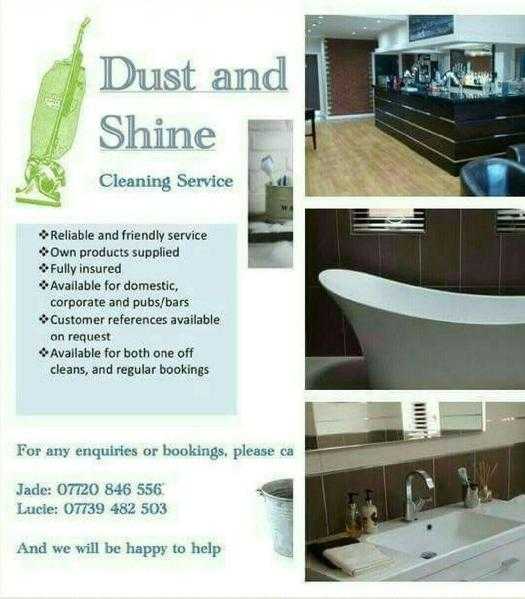 Professional and experienced cleaning service available.