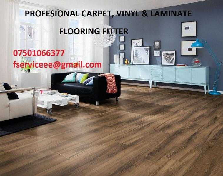 Professional carpet, vinyl amp laminate flooring fitter