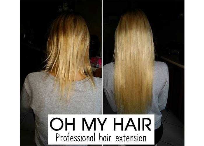 Professional hair extensions from 1 pound