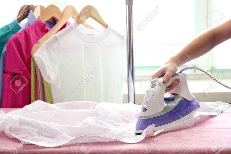 Professional ironing service available