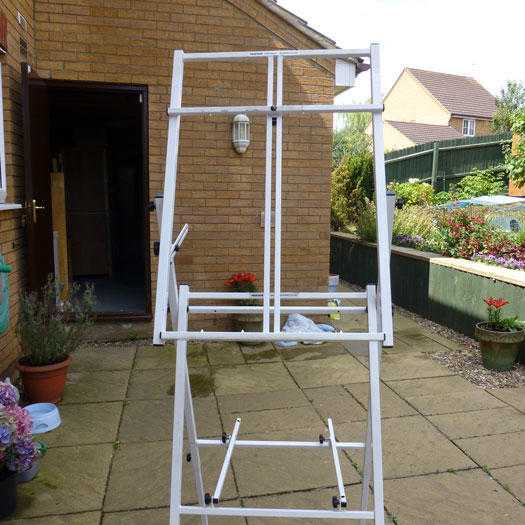 Professional metal fully adjustable easel