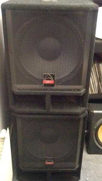 Professional PA System, WHARFEDALE PRO EVPX 15B, SVP PRO15, IMG STAGELINE 700