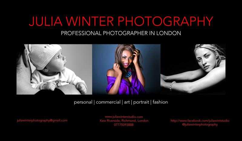 PROFESSIONAL PHOTOGRAPHY SERVICES IN LONDON PROVIDED BY JULIA WINTER STUDIO