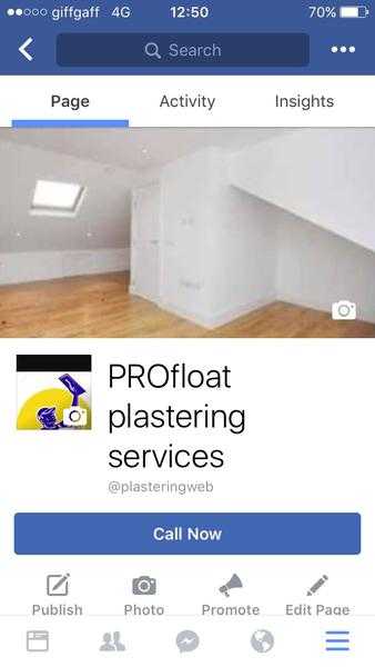 PROfloat plastering services