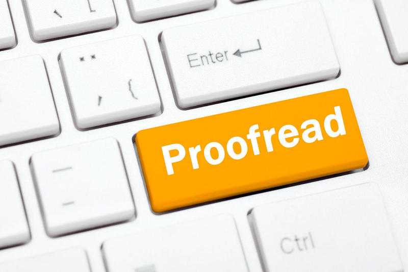 PROOFREADING and STYLE ADVICE Get your Website Copy checked by a professional...before you publish