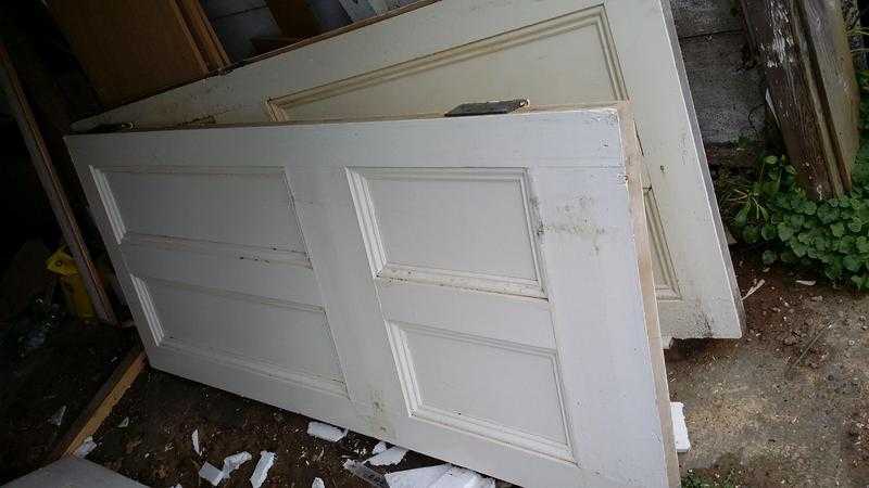 Proper victorian solid wood internal doors