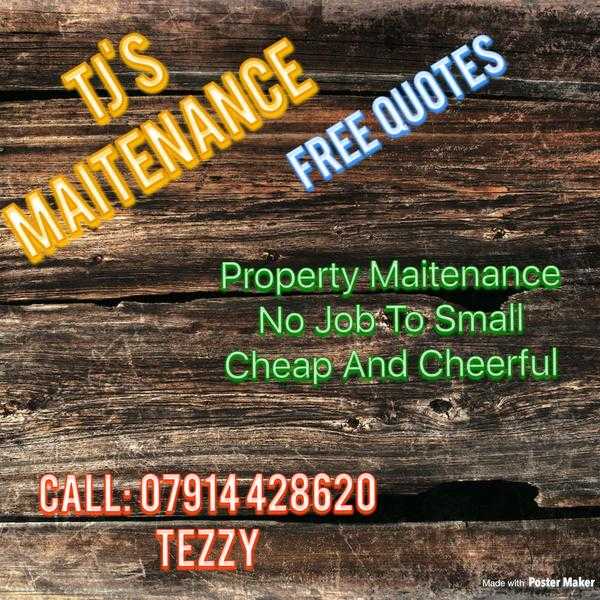 Property maintenance