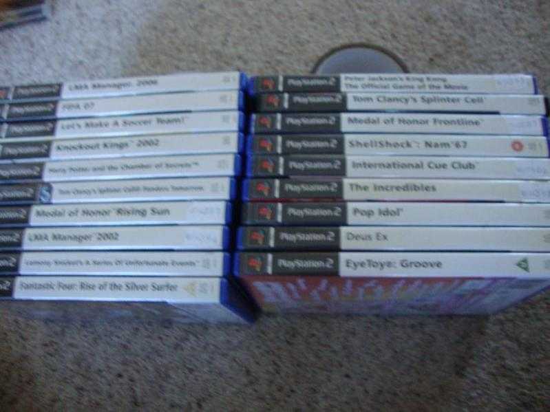 PS 2 GAMES BUNDLE