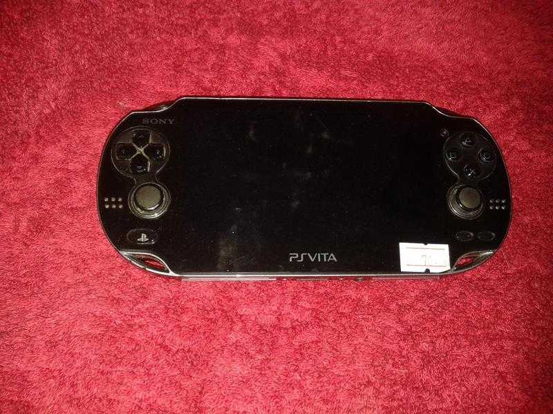 PS Vita, Black, GWO, with charger