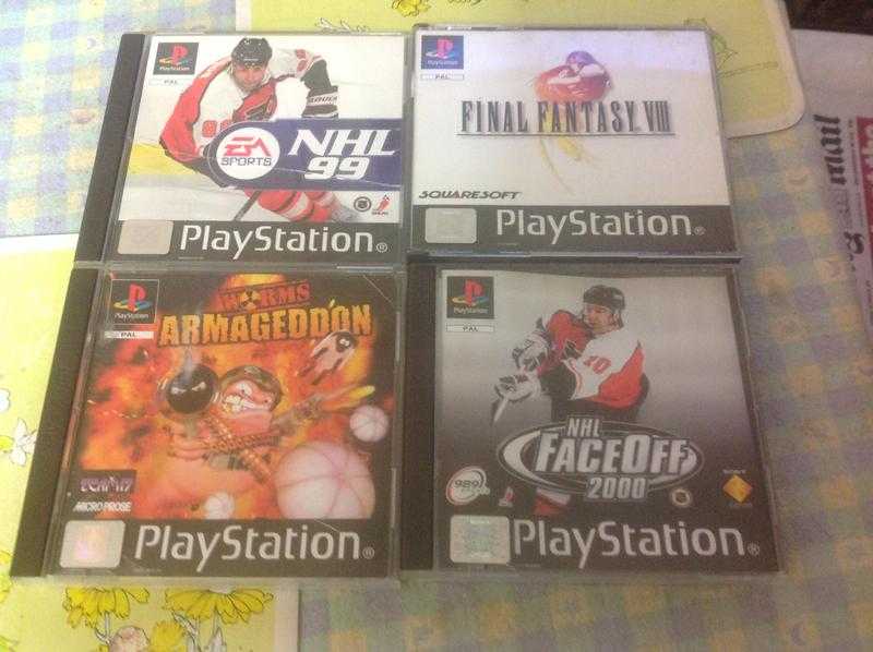 PS1 PlayStation one games x34