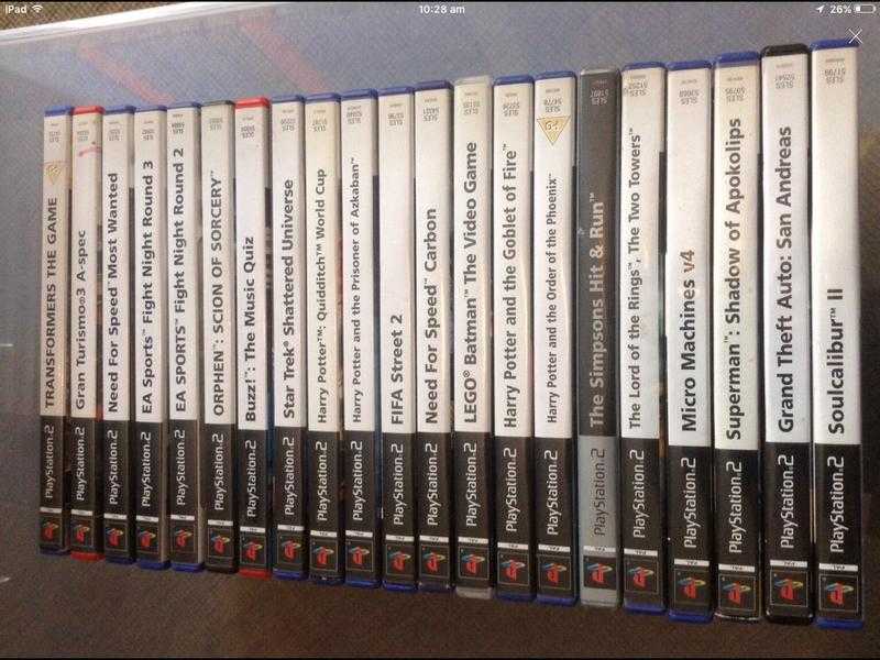 PS2 Games 3 EACH