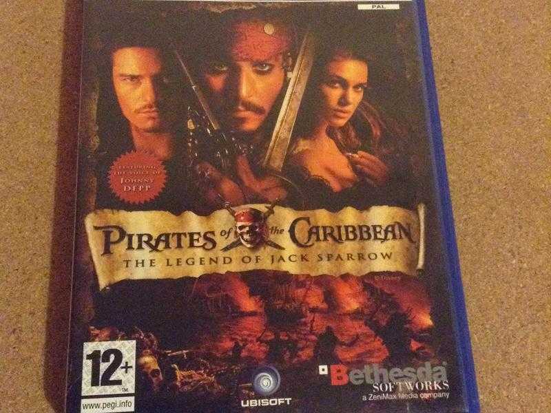 PS2 PIRATES OF THE CARRIBEAN THE LEGEND OF JACK SPARROW