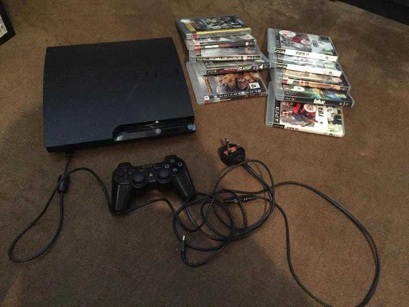 PS3 120GB with 11 Games