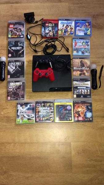 ps3 320GB with 16 games