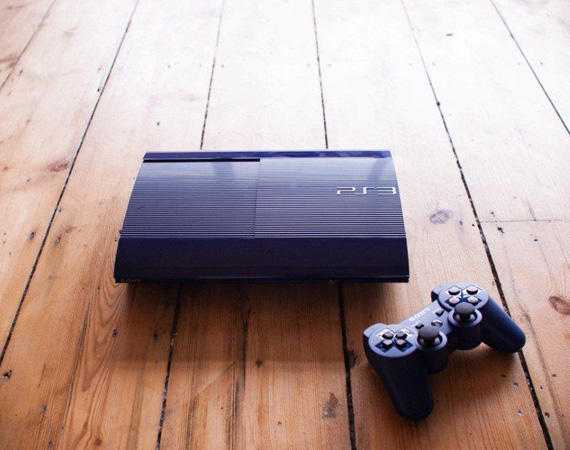 ps3 80gb superslim hdmi model with 6 games