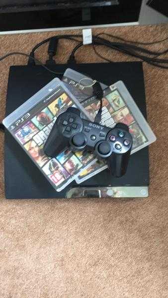 PS3 and few games for sale