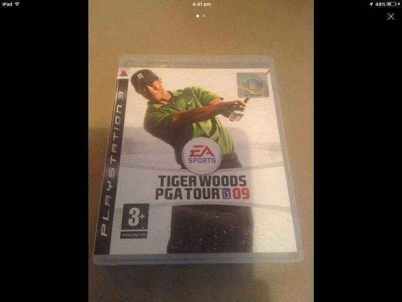 PS3 Game Tiger Woods PGA Tour 09039