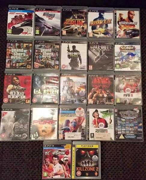 Ps3 plus 22 games