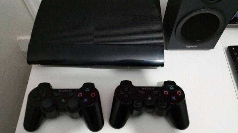 PS3 Super Slim 320GB For Sale with games