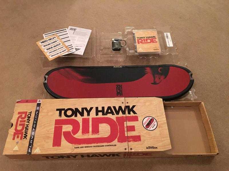 PS3 Tony Hawk Ride Skate Game amp Limited Edition Board