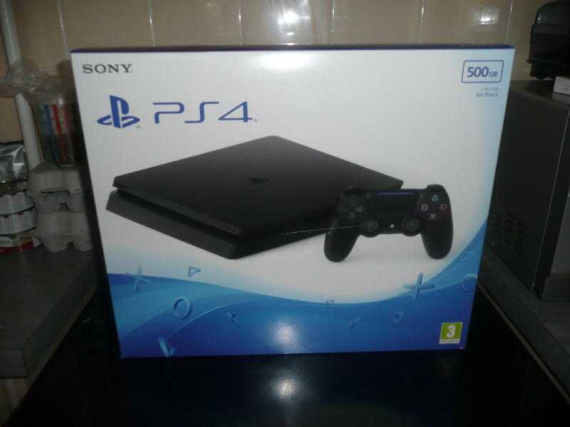 ps4 500gb latest model slim brand new sealed box