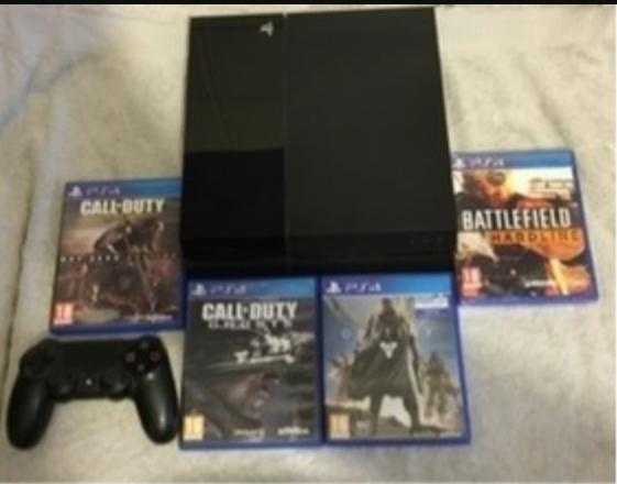 ps4 bundle including Destiny, call of duty and Battlefield 4