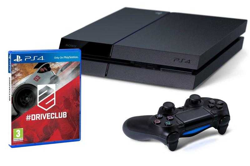 PS4 in mint condition with driveclub and controller