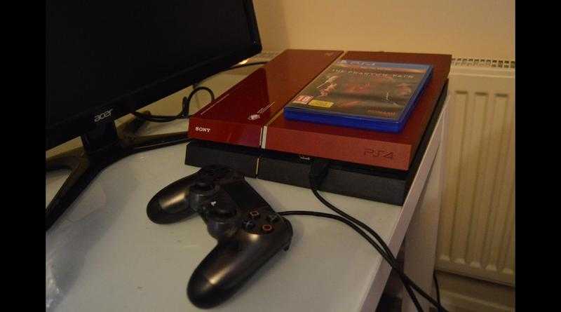 PS4 Metal Gear Solid Version 500 GB, with Metal Gear Solid 5.