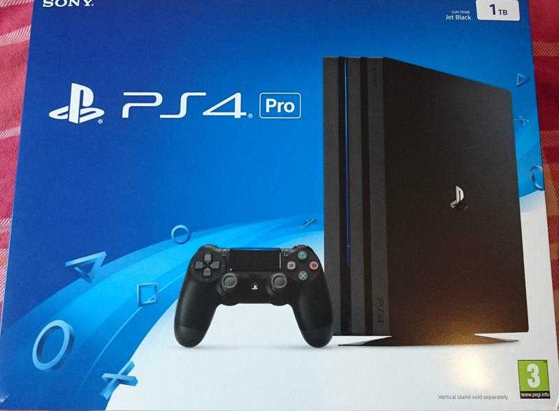 PS4 Pro 1TB Black Console Plus Star Wars Battlefront