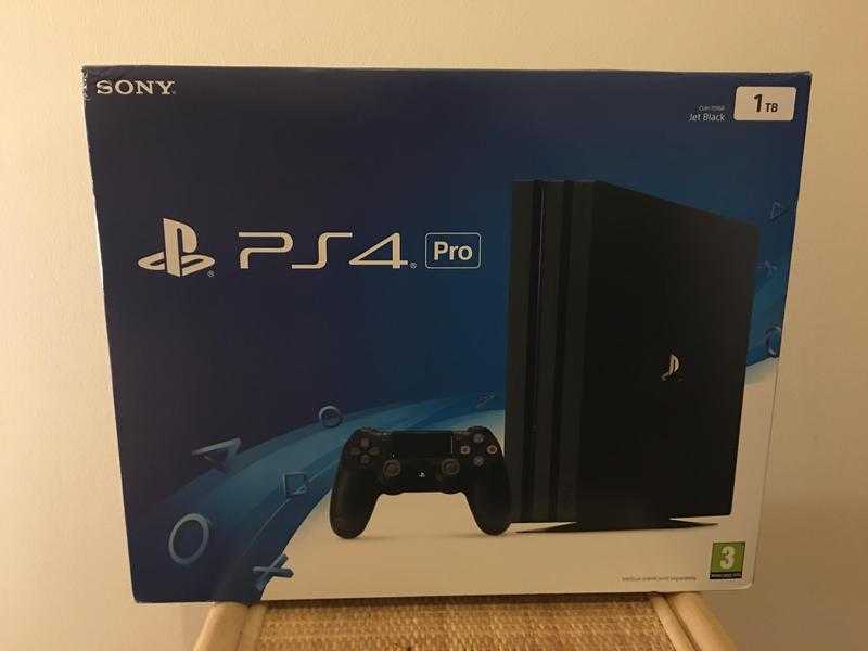 PS4 Pro 1TB - Brand New and Sealed