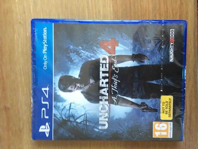 PS4 Uncharted 4 game