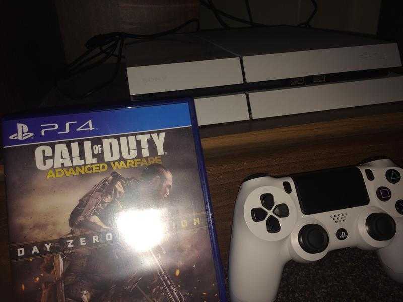 Ps4 White  advanced warfare