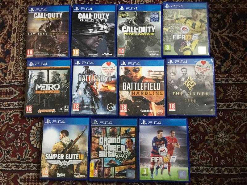 PS4 with Games