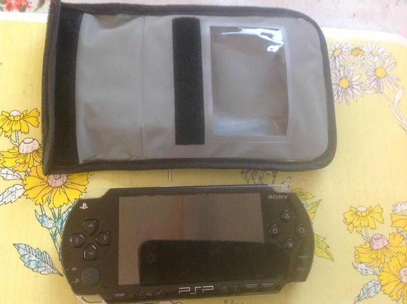 PSP 1000 portable console with extras
