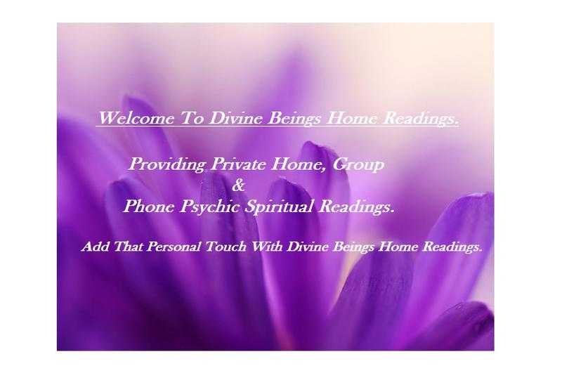 Psychic Spiritual Medium, Face to Face, Group amp Phone Readings Available.