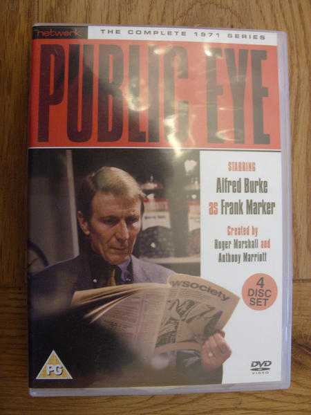 Public Eye 1971 Series - 4-DVD boxed set