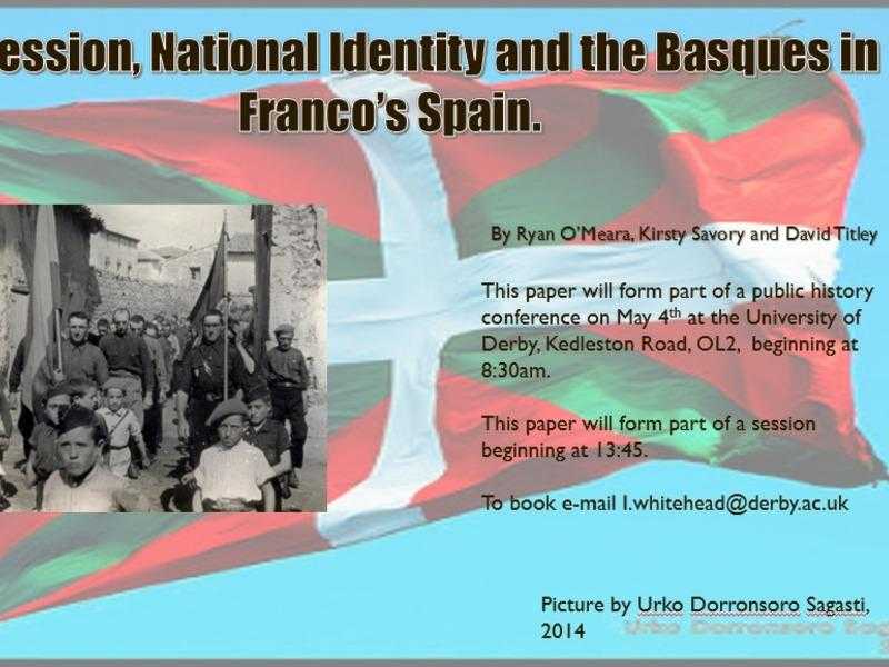 Public History Conference Basque National Identity