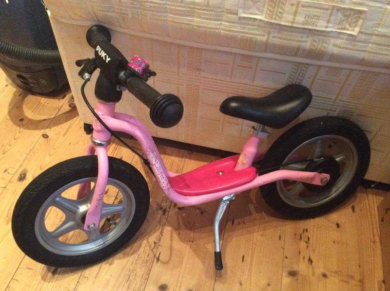 Puky balance bike pink