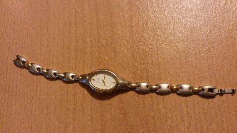 Pulsar two tone ladies bracelet watch