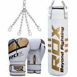 Punch Bag Sets - Leather Punch bag amp Boxing Gloves